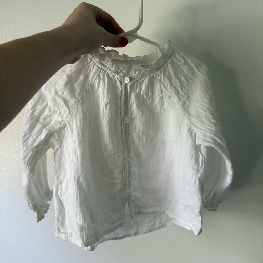 White Kids Blouse